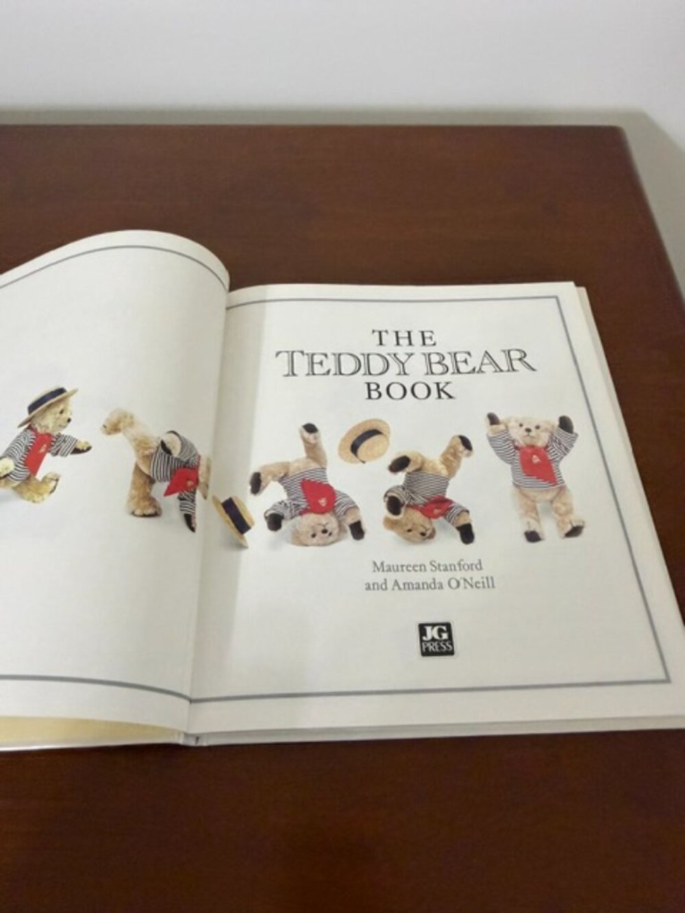VTG The Teddy Bear Book Hardcover Stanford O’Neill - Picture 10 of 15
